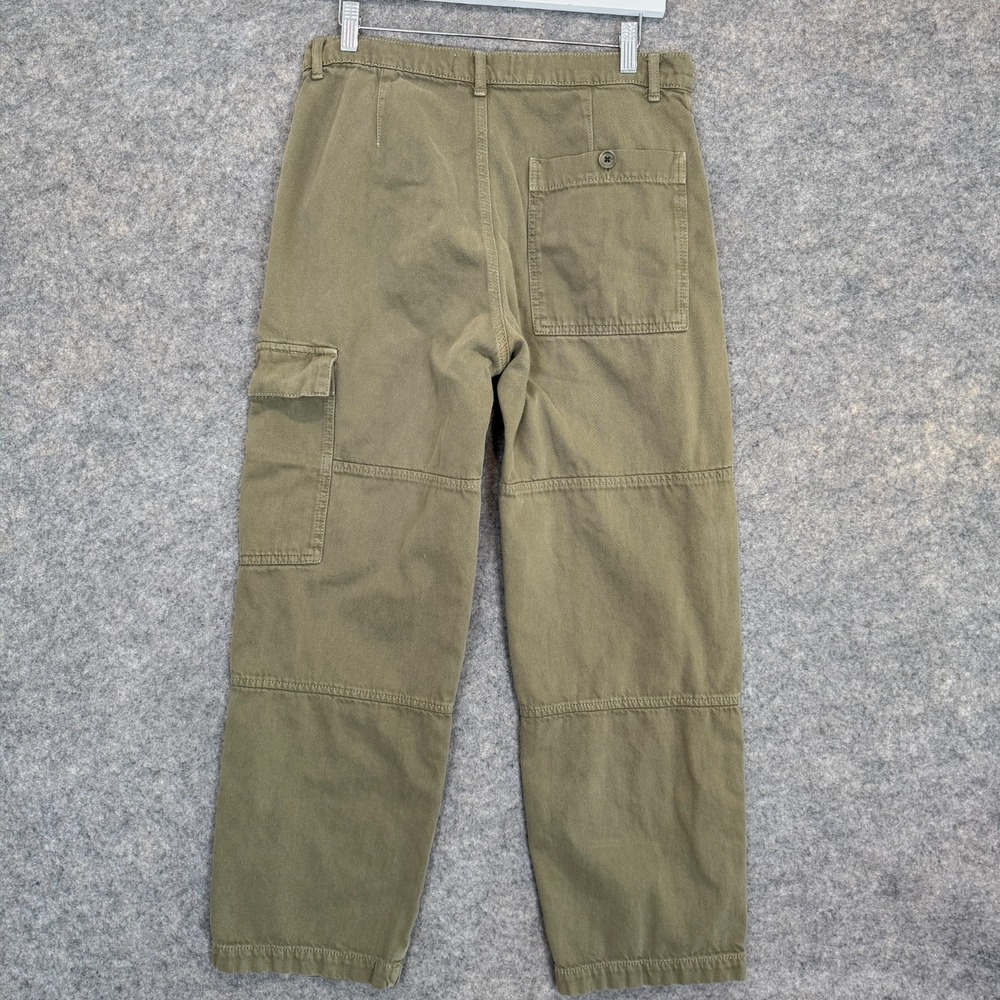 Reformation Jeans Cargo Pants Womens‎ 29 Olive Military Green Straight Organic - Picture 11 of 14